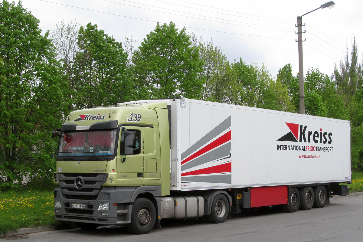 Псковская область, № У 139 КЕ 60 — Mercedes-Benz Actros ('2009) 1846