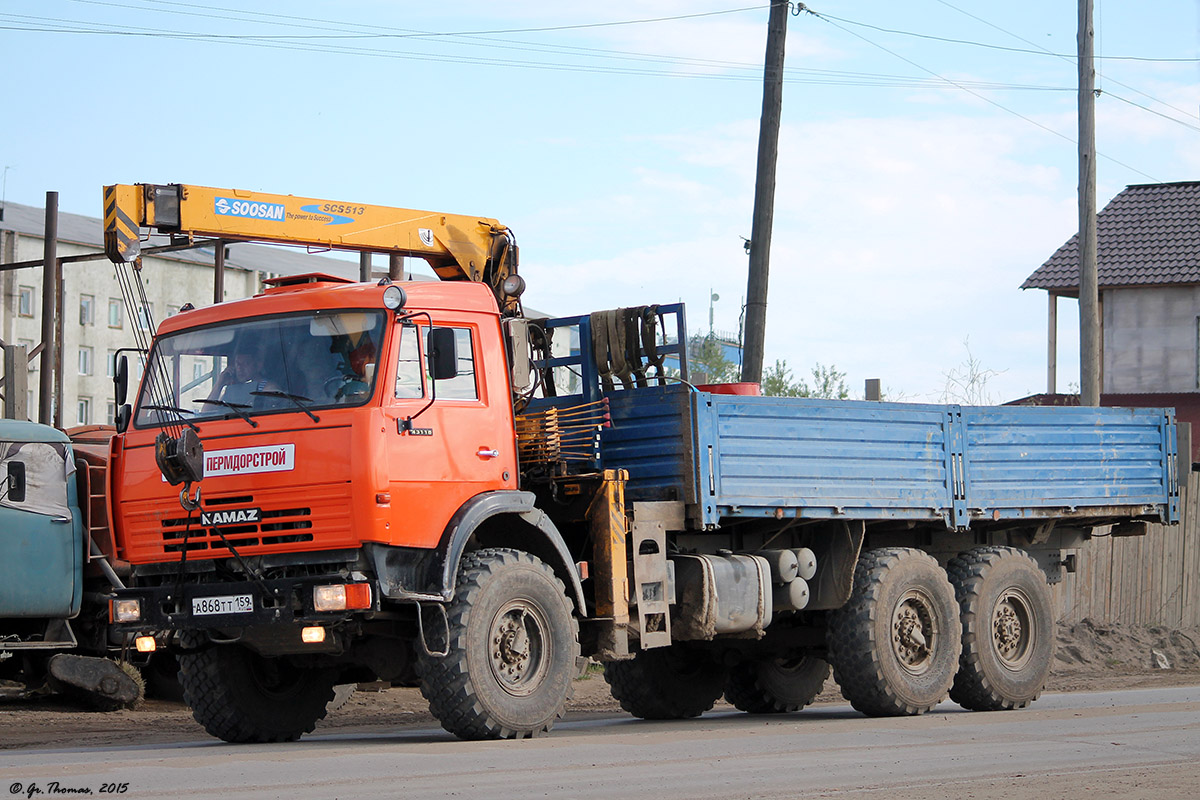 Пермский край, № А 868 ТТ 159 — КамАЗ-43118-15 [43118R]