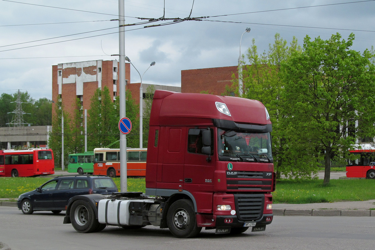 Латвия, № HF-2754 — DAF XF105 FT