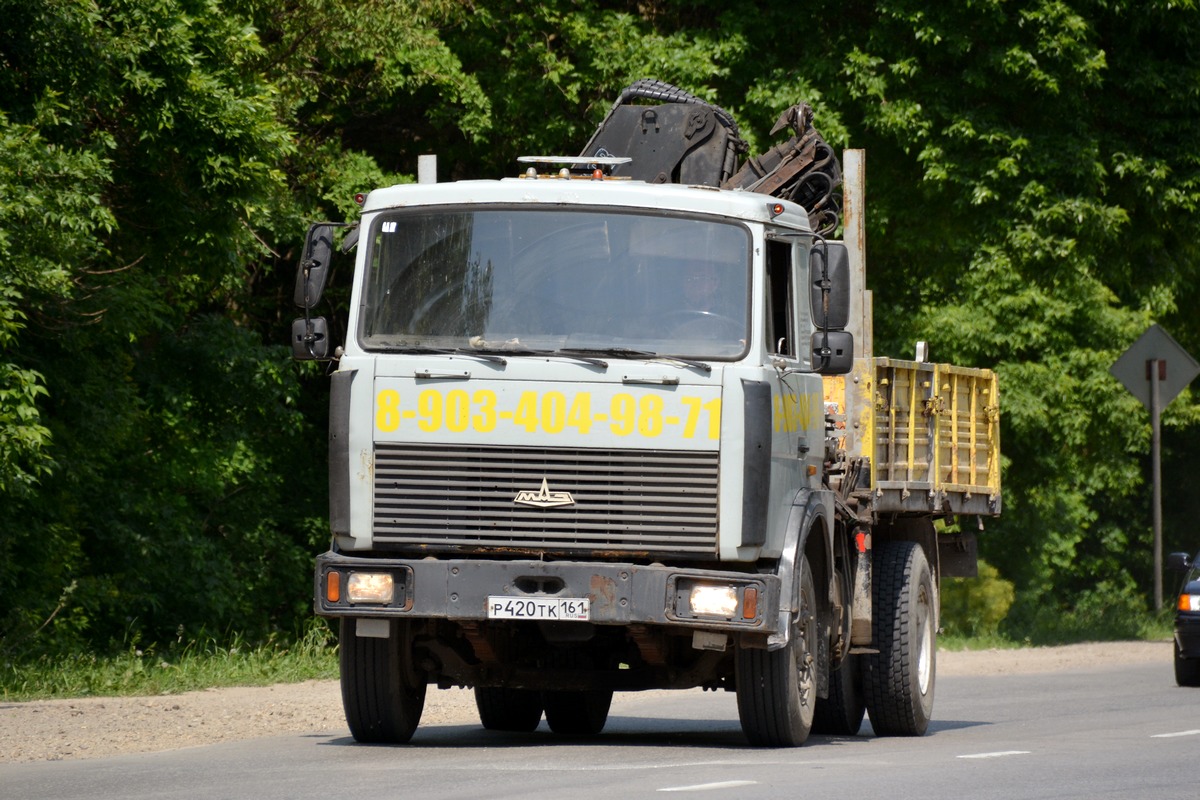 Ростовская область, № Р 420 ТК 161 — МАЗ-53371