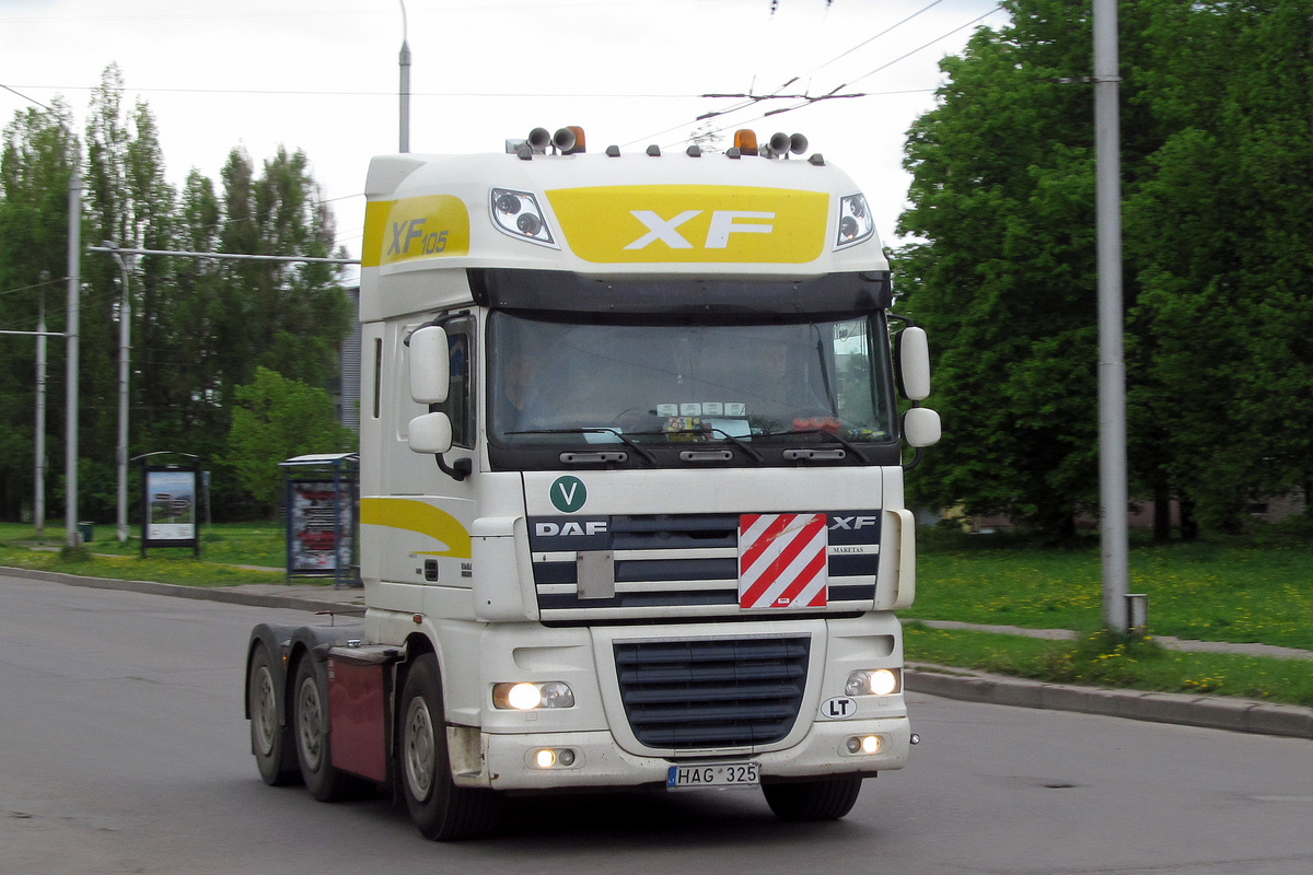 Литва, № HAG 325 — DAF XF105 FTG