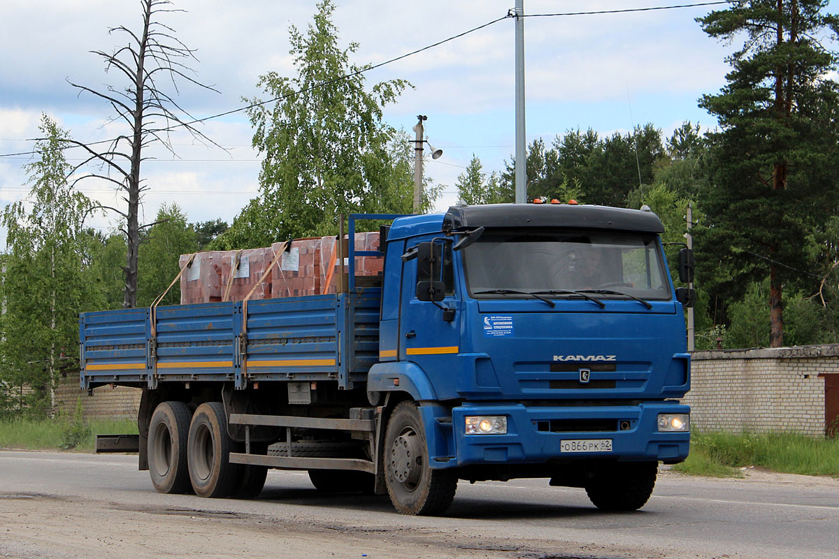 Рязанская область, № О 866 РК 62 — КамАЗ-65117-N3