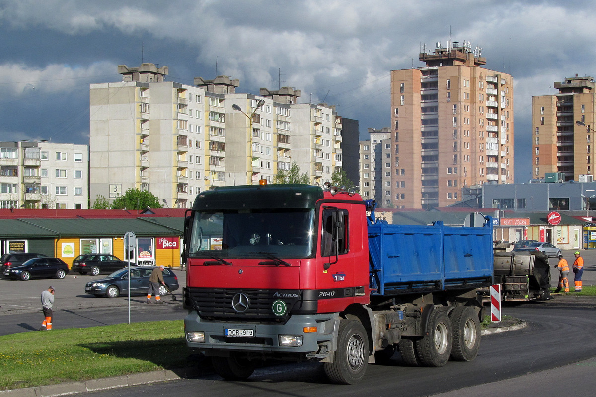 Литва, № DOR 913 — Mercedes-Benz Actros ('1997) 2640