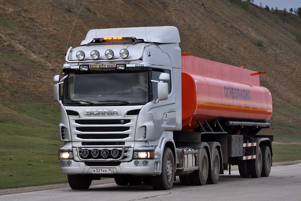 Саха (Якутия), № В 321 КК 14 — Scania ('2009) R500