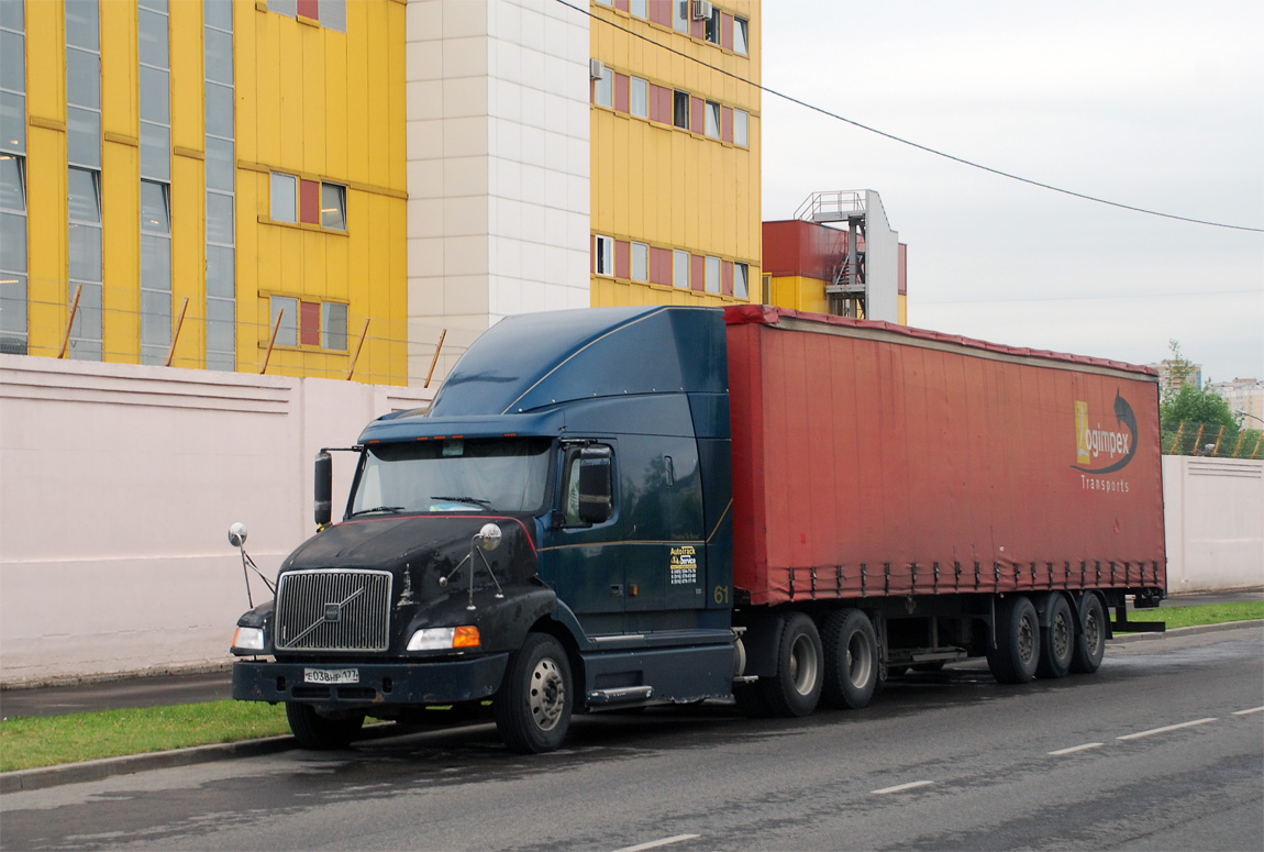 Москва, № Е 038 НР 177 — Volvo VNL610