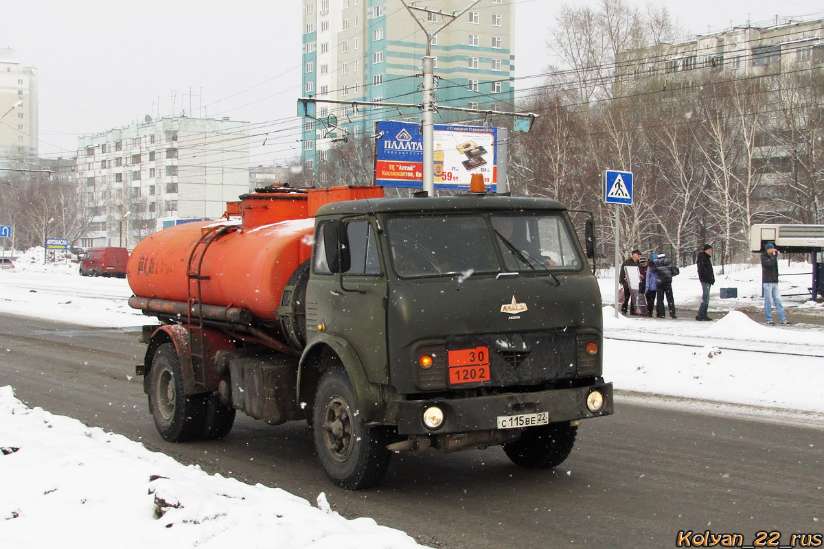 Алтайский край, № С 115 ВЕ 22 — МАЗ-5334