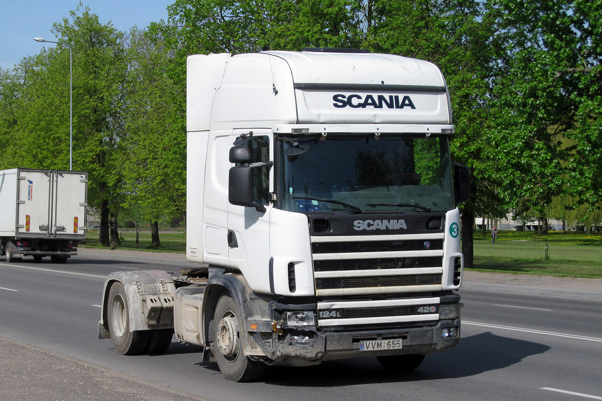 Литва, № VVM 655 — Scania ('1996) R124L