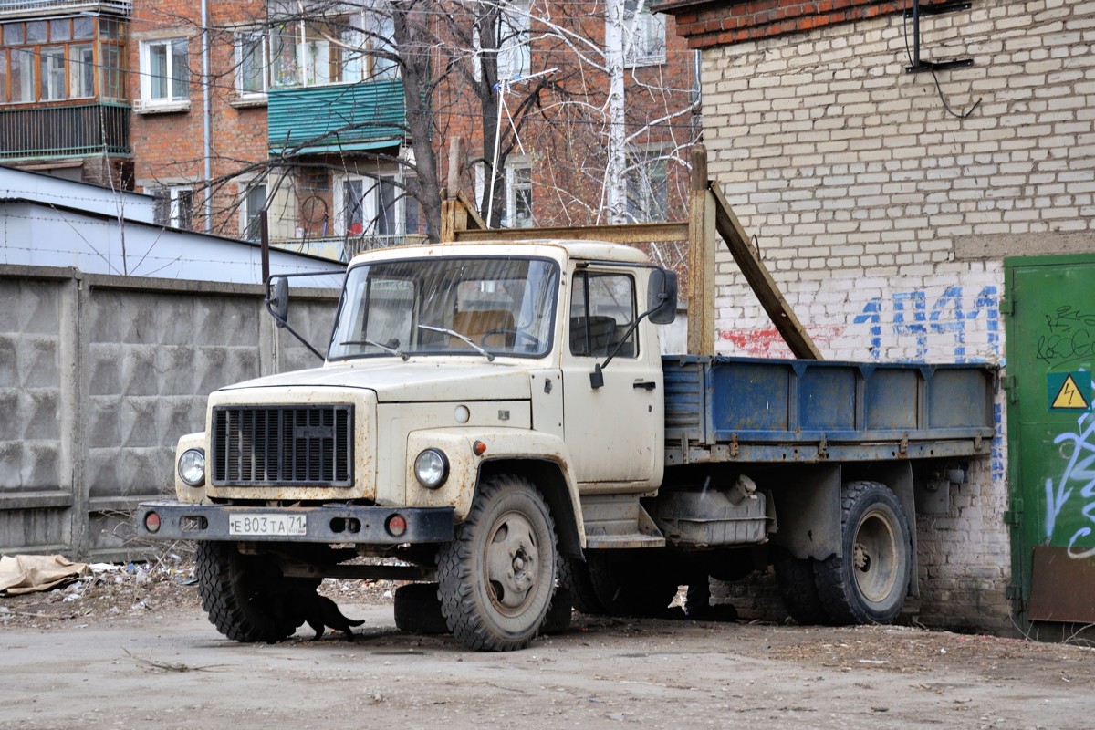 Тульская область, № Е 803 ТА 71 — ГАЗ-3307