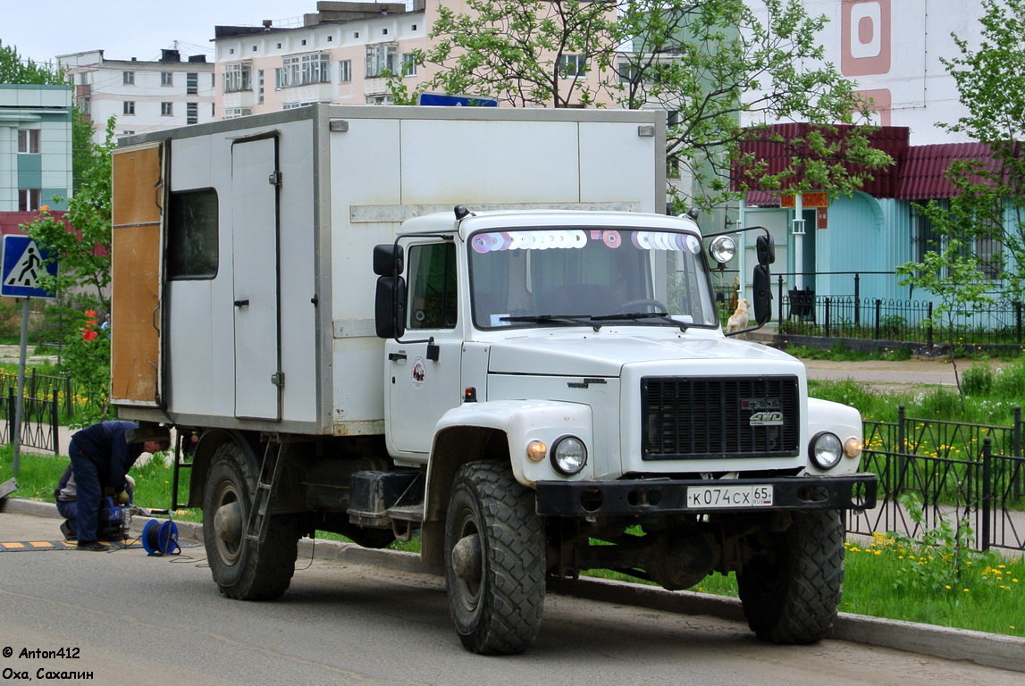 Сахалинская область, № К 074 СХ 65 — ГАЗ-33081 «Садко»