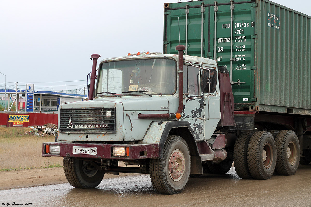 Саха (Якутия), № Т 195 ЕА 14 — Magirus-Deutz 290D26K