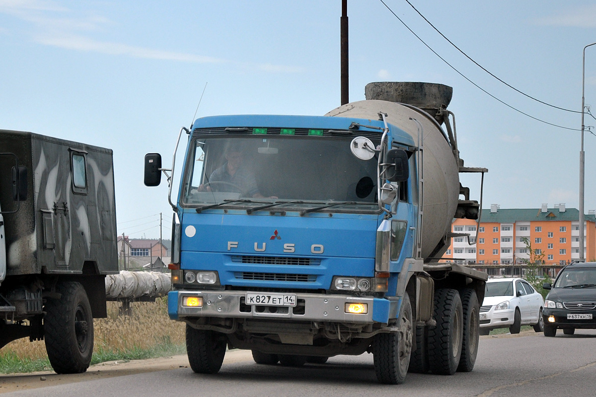 Саха (Якутия), № К 827 ЕТ 14 — Mitsubishi Fuso The Great