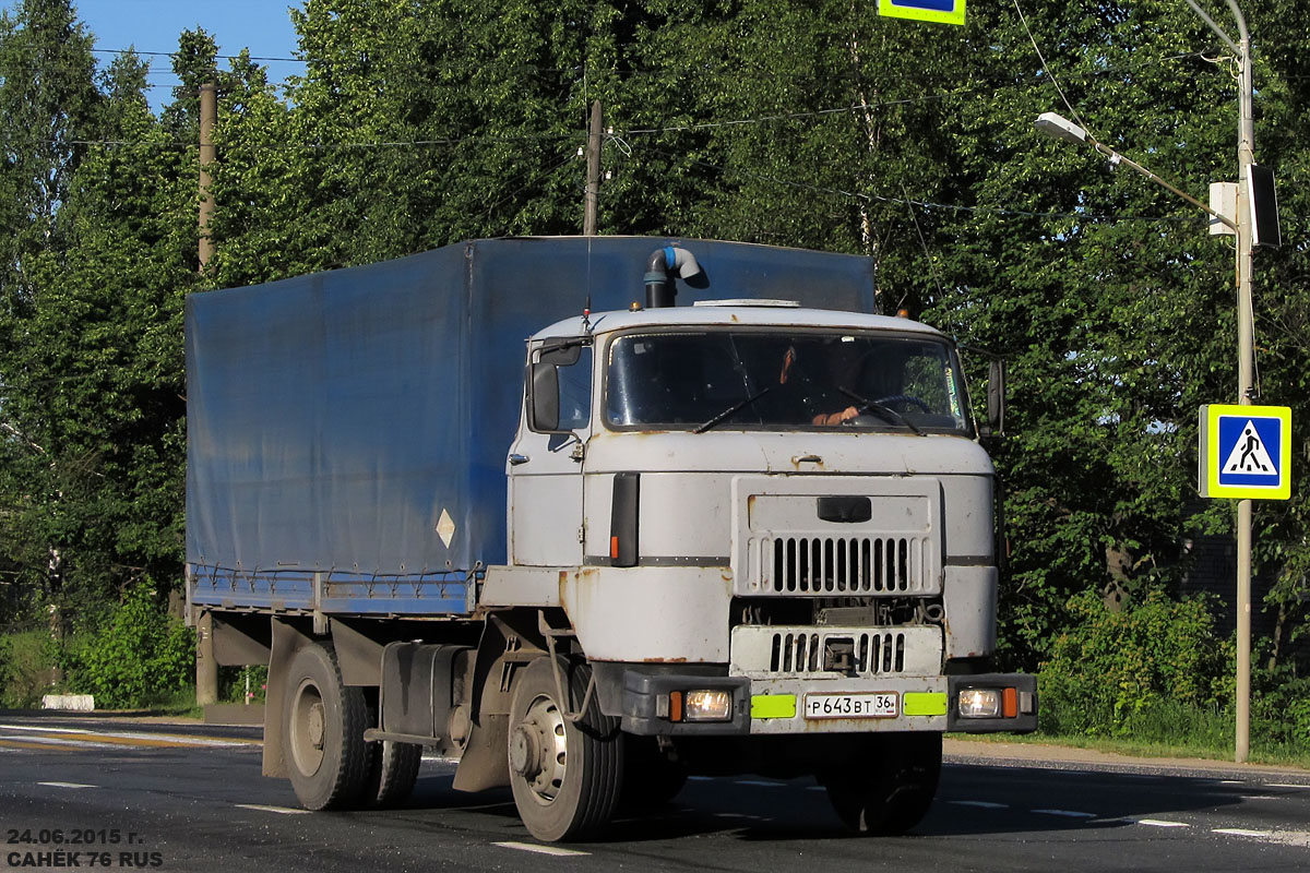 Воронежская область, № Р 643 ВТ 36 — IFA L60 1218 4x4 PB