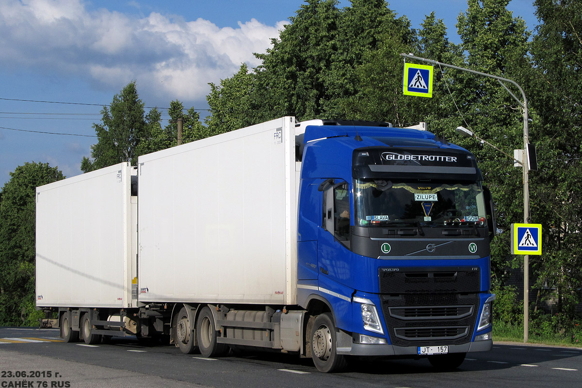 Латвия, № JT-157 — Volvo ('2012) FH.460