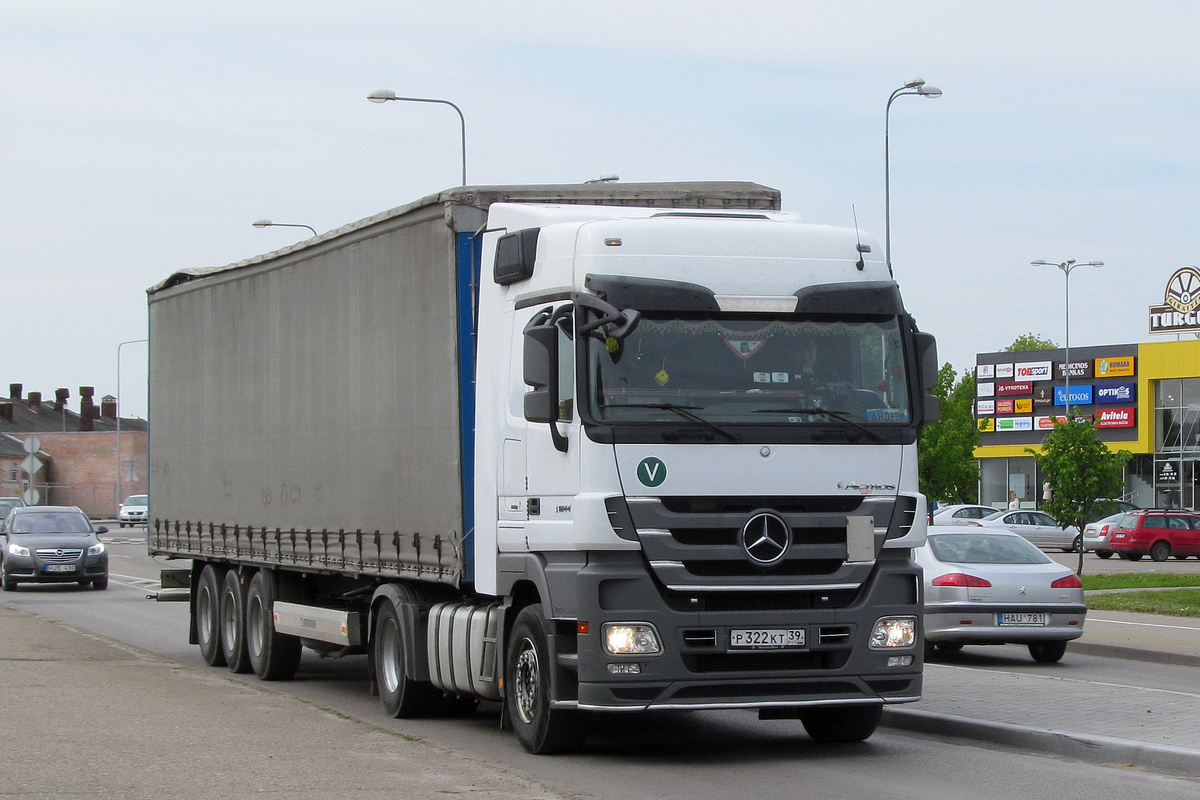 Калининградская область, № Р 322 КТ 39 — Mercedes-Benz Actros ('2009) 1844