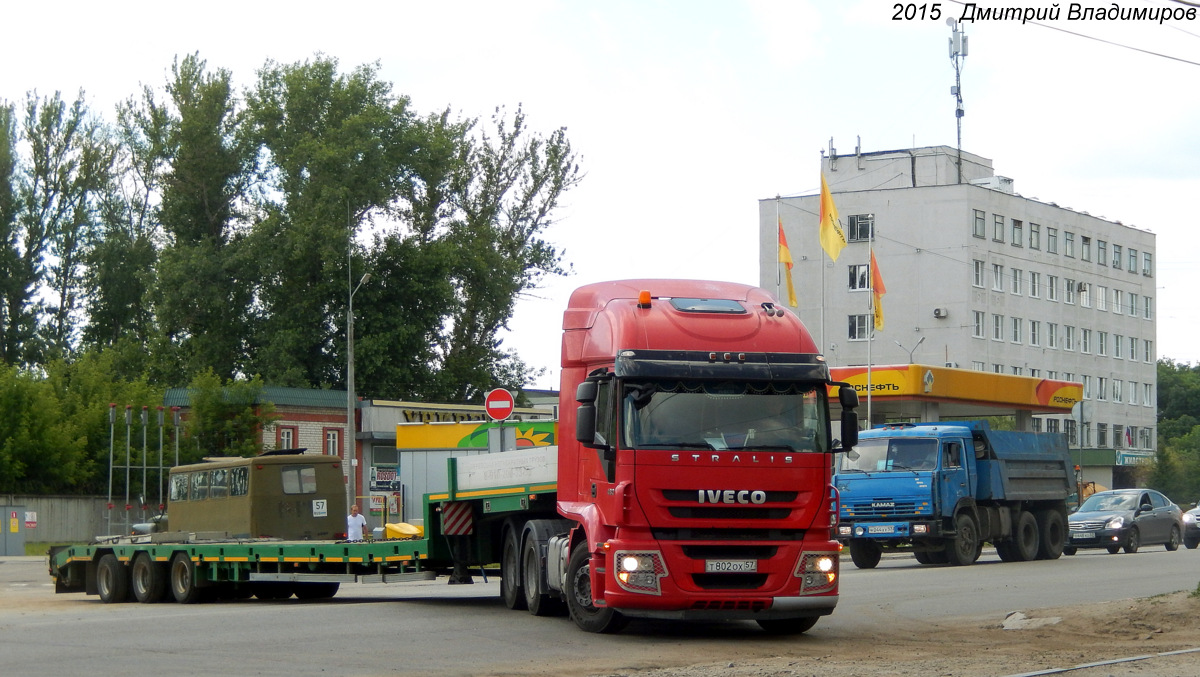 Орловская область, № Т 802 ОХ 57 — IVECO Stralis ('2007) 430