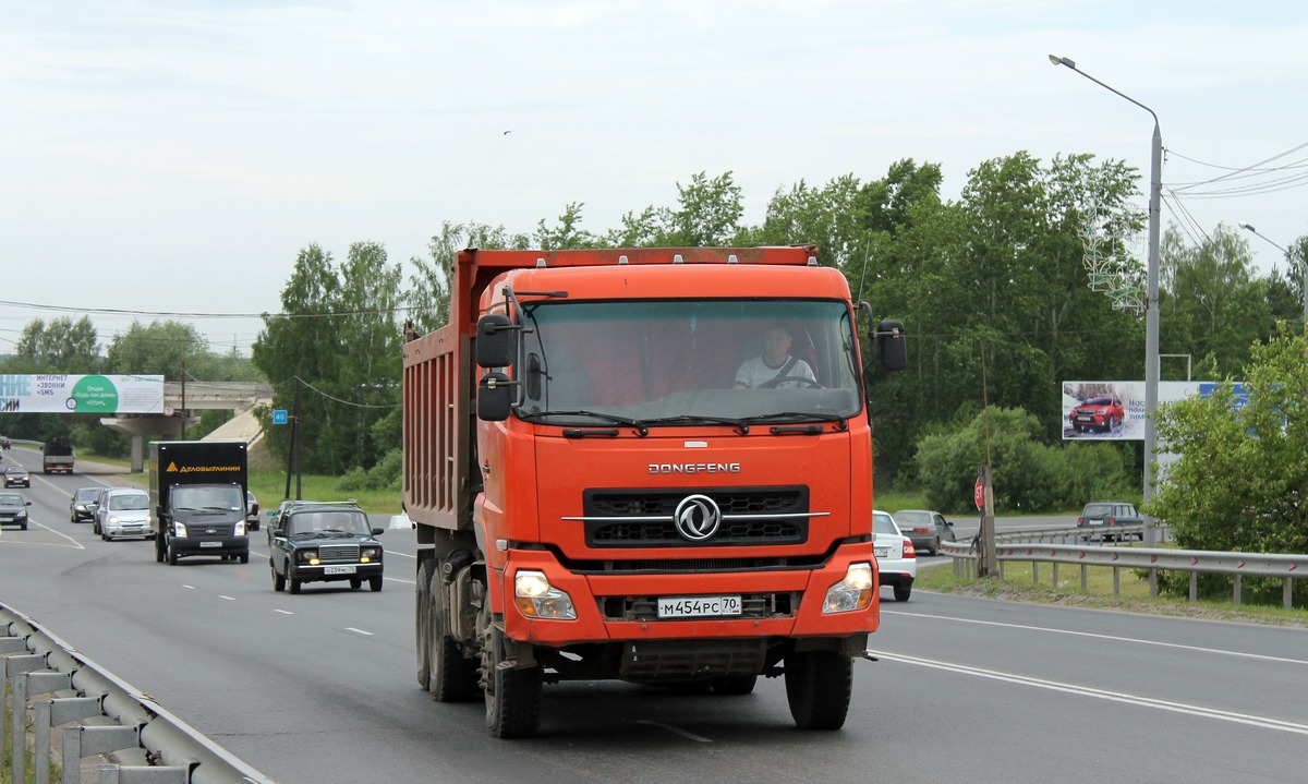 Томская область, № М 454 РС 70 — Dongfeng KC DFL3251A1