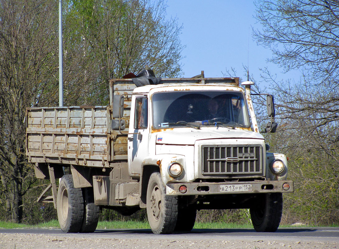 Нижегородская область, № А 213 РР 152 — ГАЗ-3309