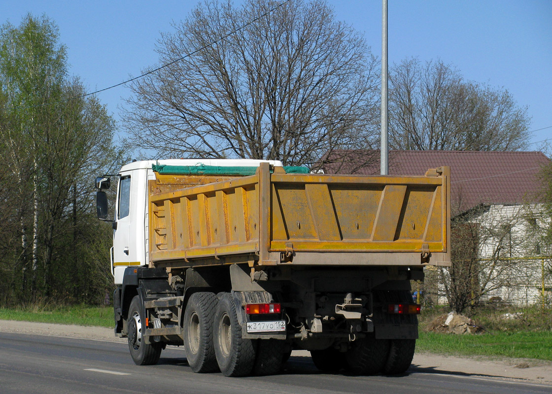 Нижегородская область, № К 317 УО 152 — МАЗ-6501B9