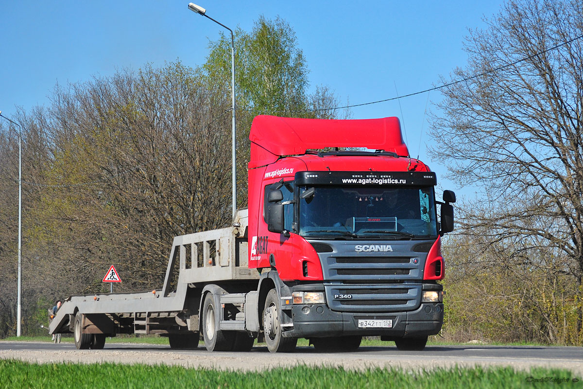 Нижегородская область, № В 342 ТТ 152 — Scania ('2004) P340