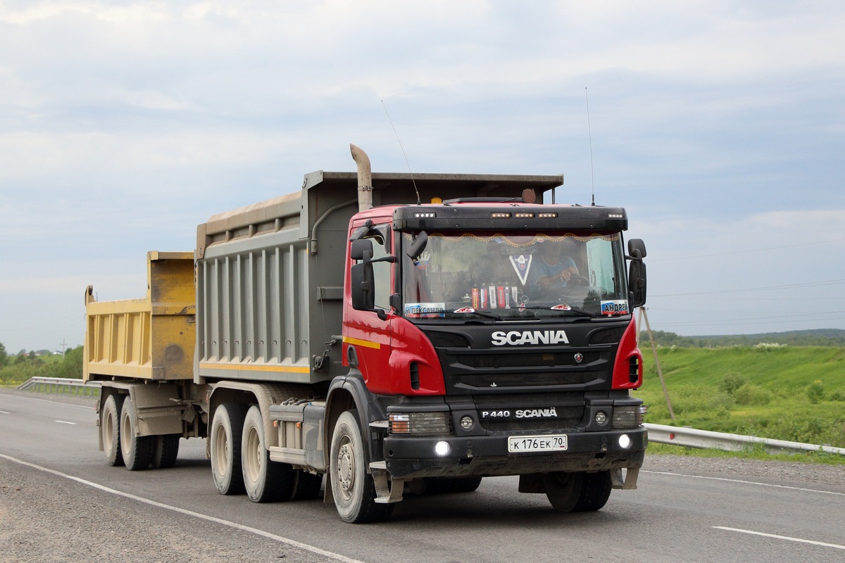 Томская область, № К 176 ЕК 70 — Scania ('2011) P440