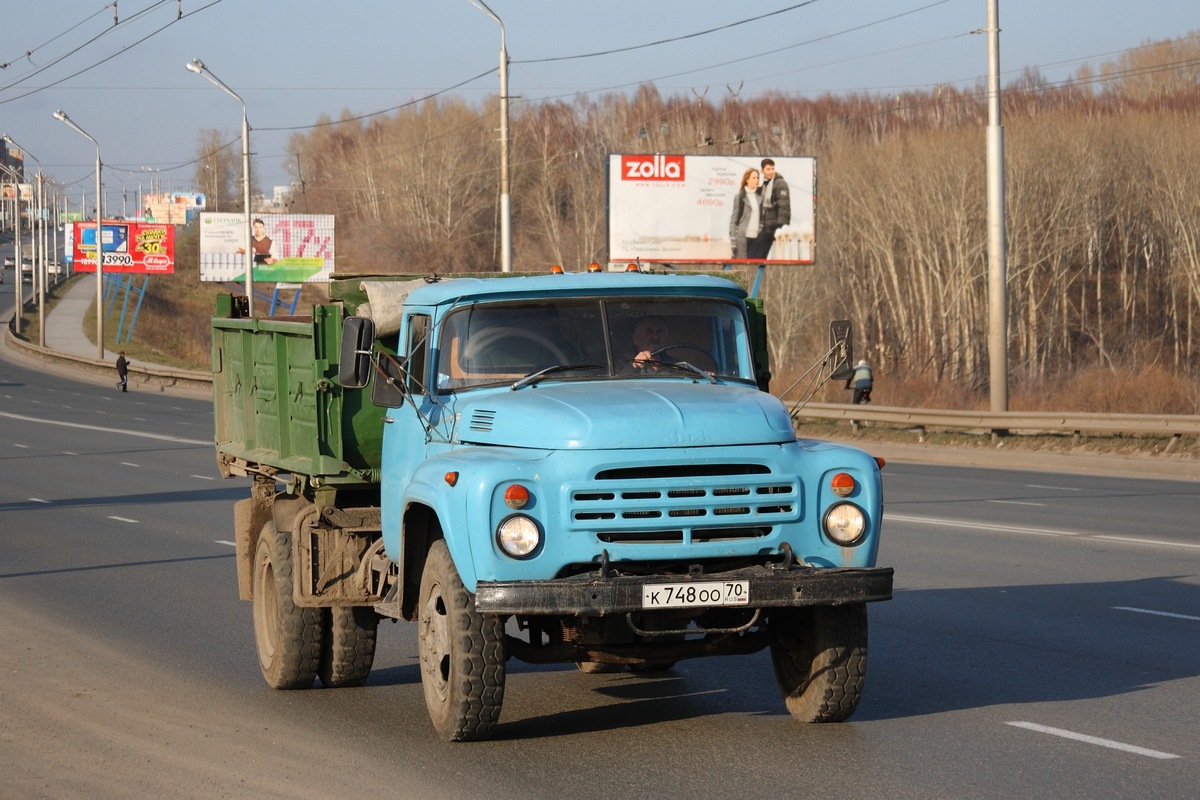 Томская область, № К 748 ОО 70 — ЗИЛ-495710