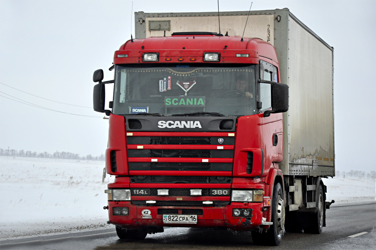 Восточно-Казахстанская область, № 822 CPA 16 — Scania ('1996) R114L