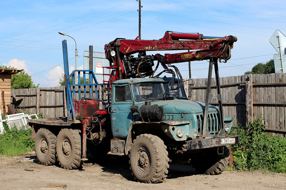 Рязанская область, № С 383 РВ 62 — Урал-43443 (СТ-Авто)