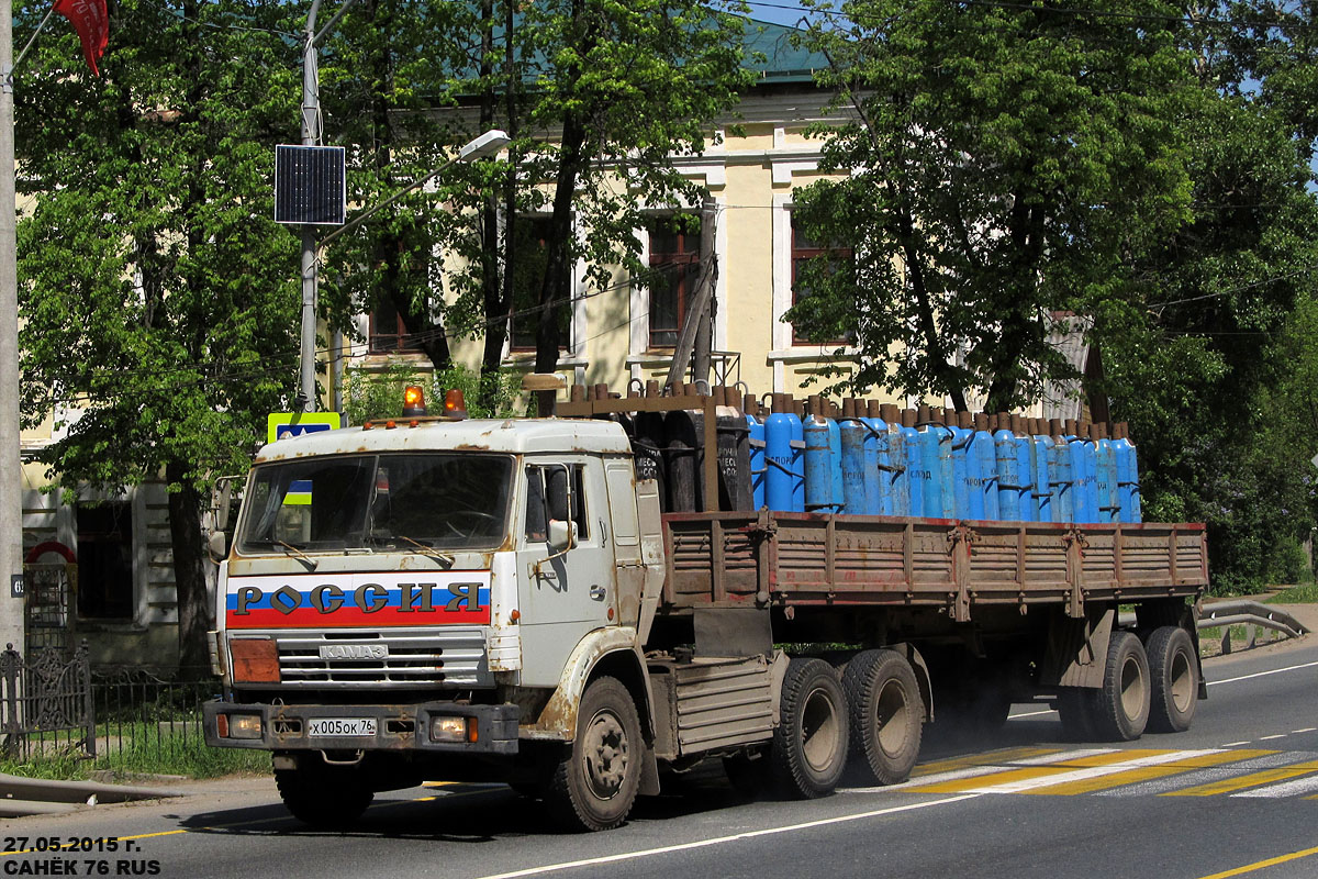 Ярославская область, № Х 005 ОК 76 — КамАЗ-54112