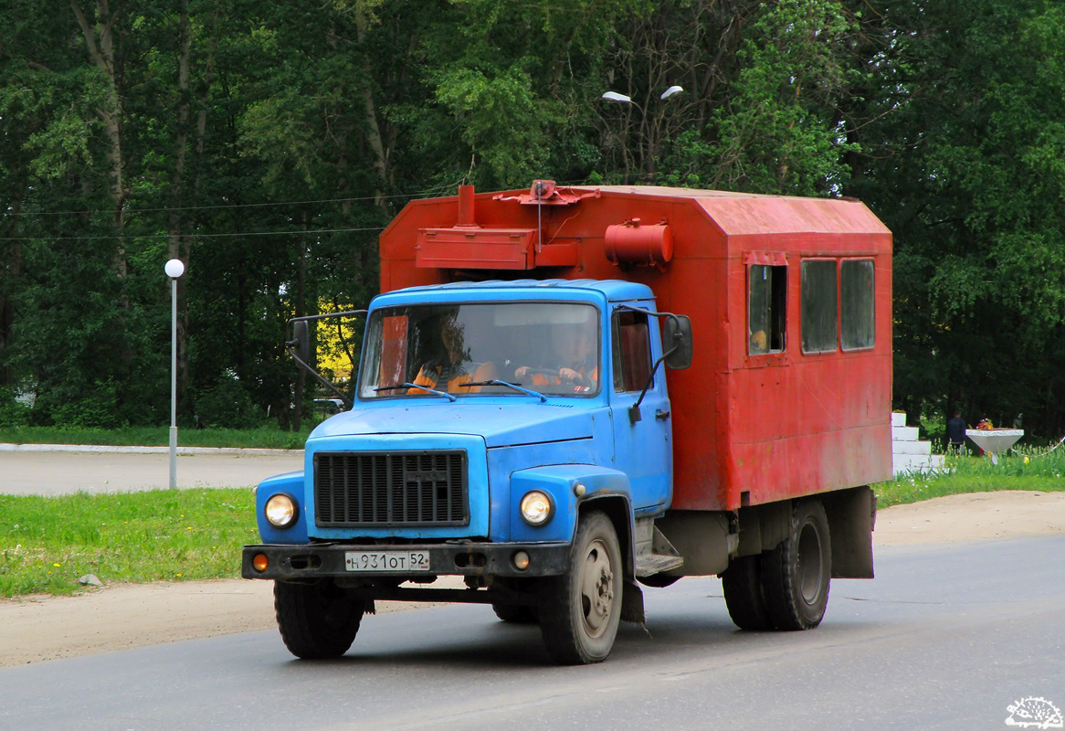 Нижегородская область, № Н 931 ОТ 52 — ГАЗ-3307