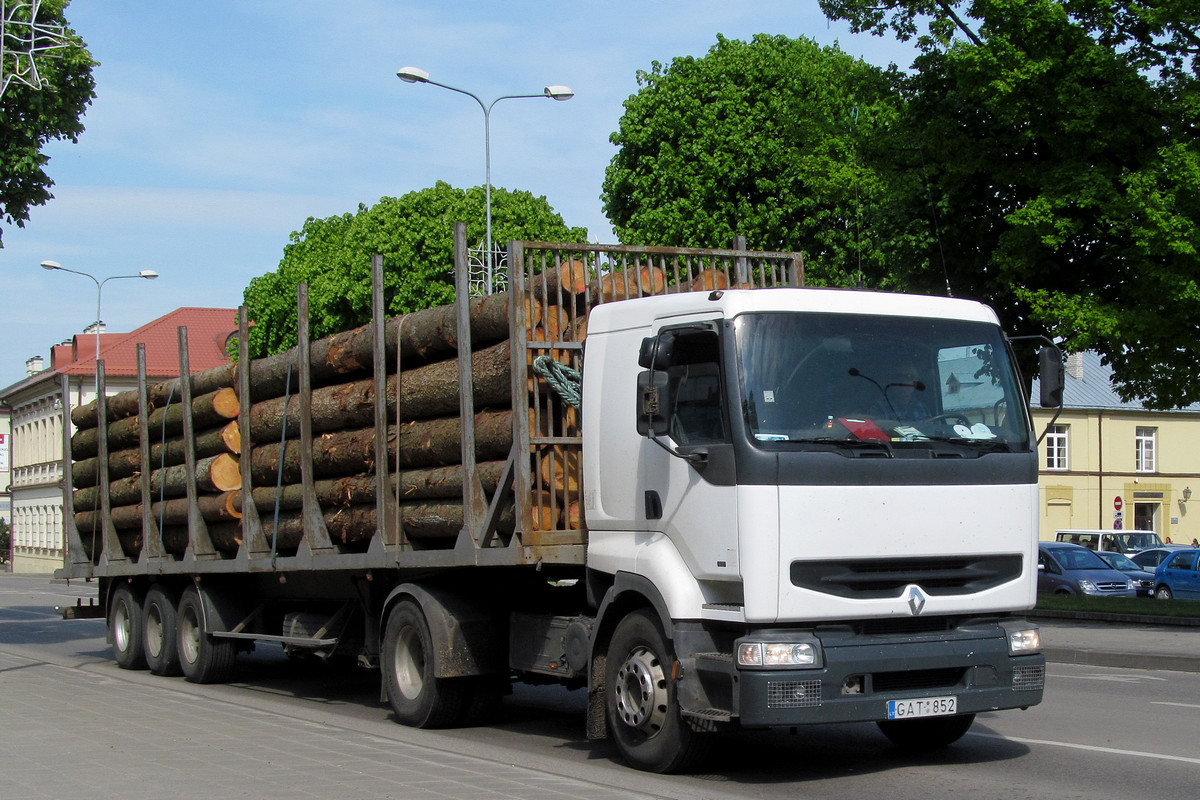 Литва, № GAT 852 — Renault Premium ('2006)