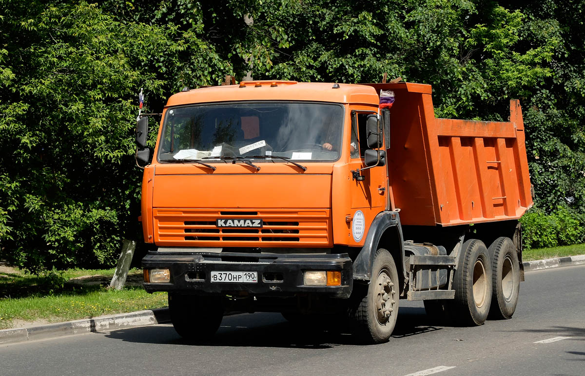 Московская область, № В 370 НР 190 — КамАЗ-65115 (общая модель)