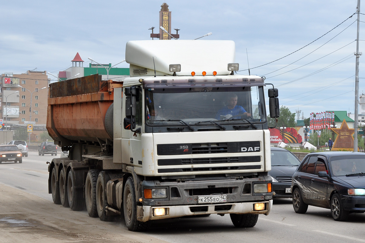 Саха (Якутия), № К 255 ЕО 14 — DAF 95 FTT