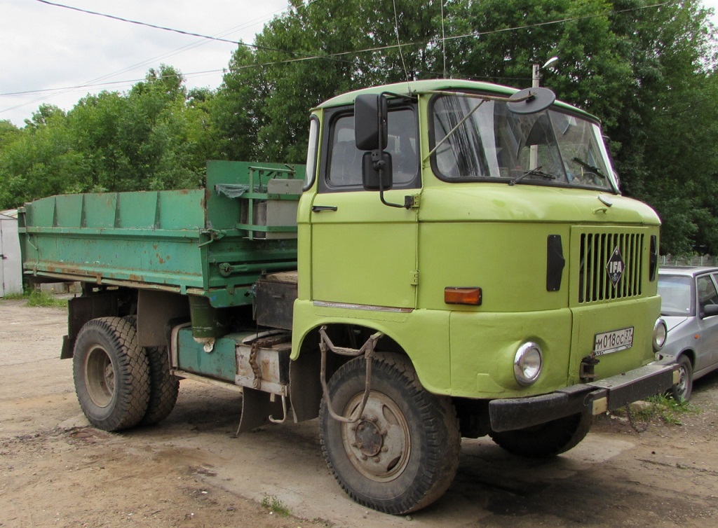 Ивановская область, № М 018 ОС 37 — IFA W50LA/K, LA/Z