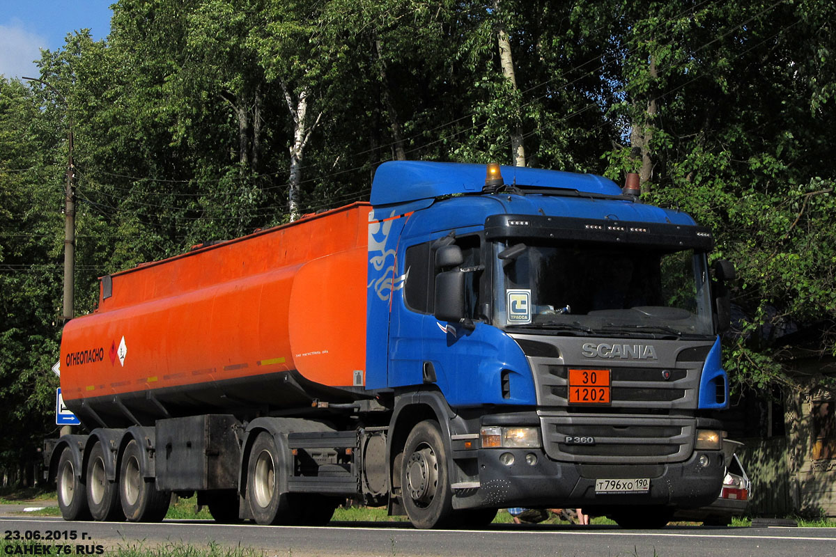 Московская область, № Т 796 ХО 190 — Scania ('2011) P360