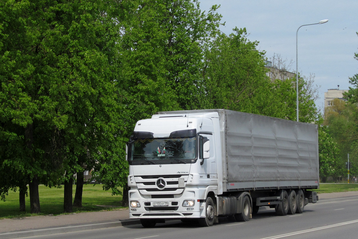 Калининградская область, № Р 130 МР 39 — Mercedes-Benz Actros ('2009) 1844