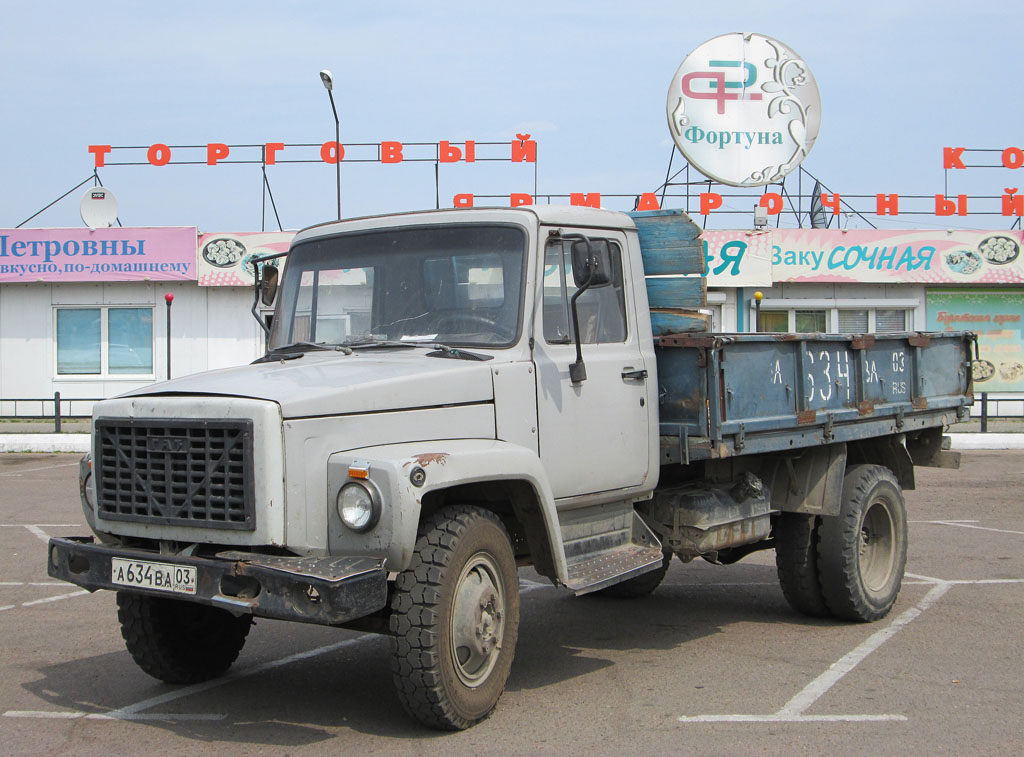 Бурятия, № А 634 ВА 03 — ГАЗ-3307