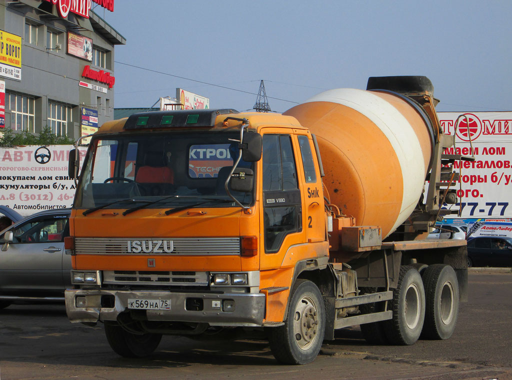 Бурятия, № К 569 НА 75 — Isuzu V330