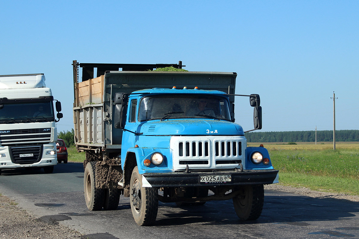 Рязанская область, № Х 025 АВ 62 — ЗИЛ-130 (общая модель)