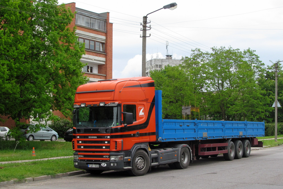 Литва, № FAR 950 — Scania ('1996) R124L