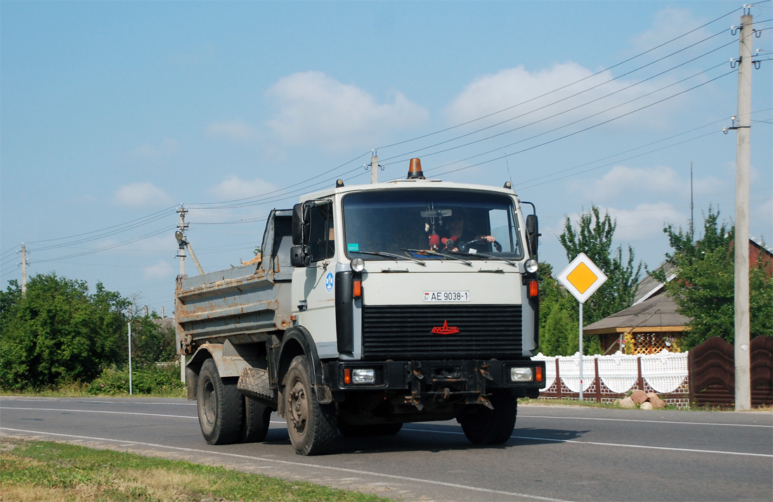 Брестская область, № АЕ 9038-1 — МАЗ-5551 (общая модель)