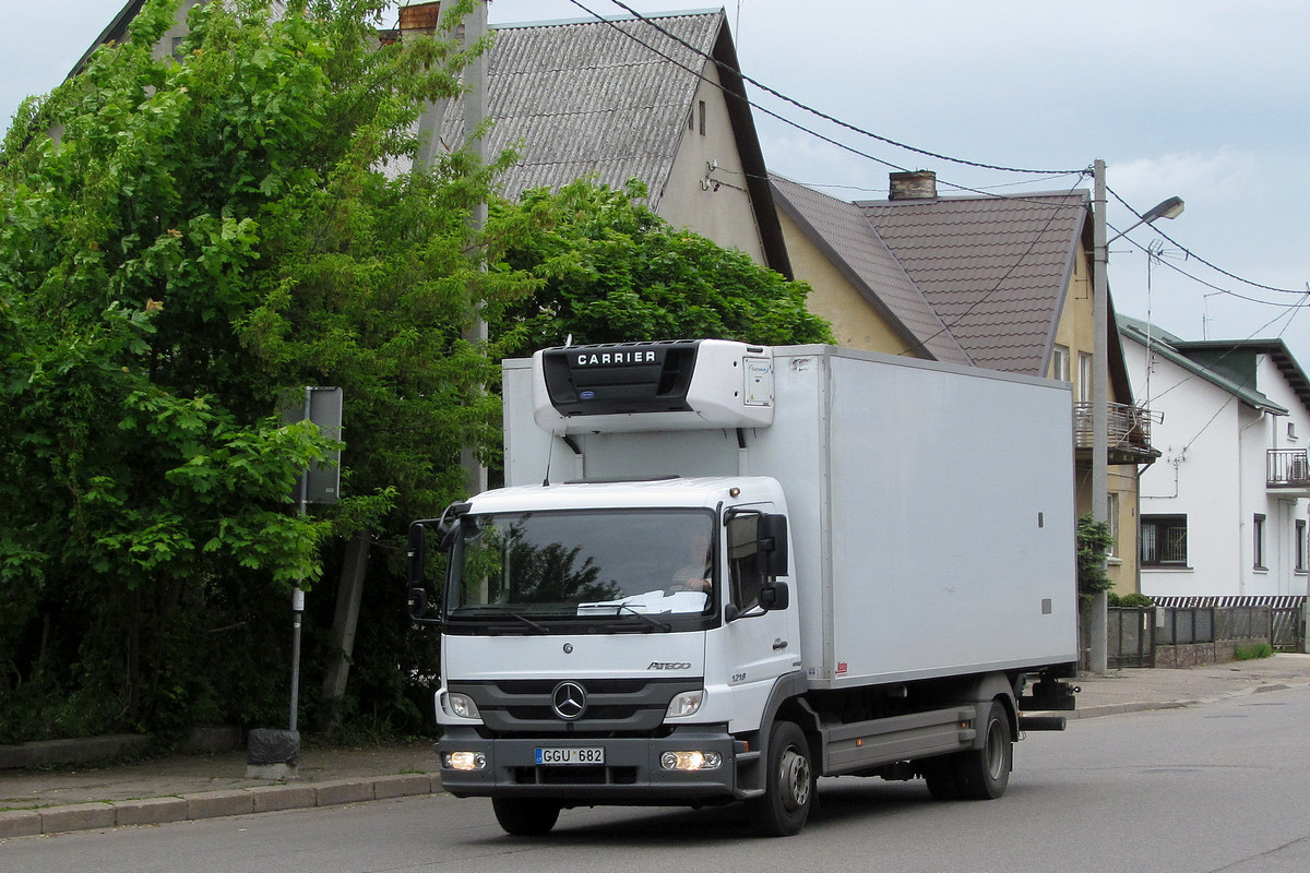 Литва, № GGU 682 — Mercedes-Benz Atego 1218