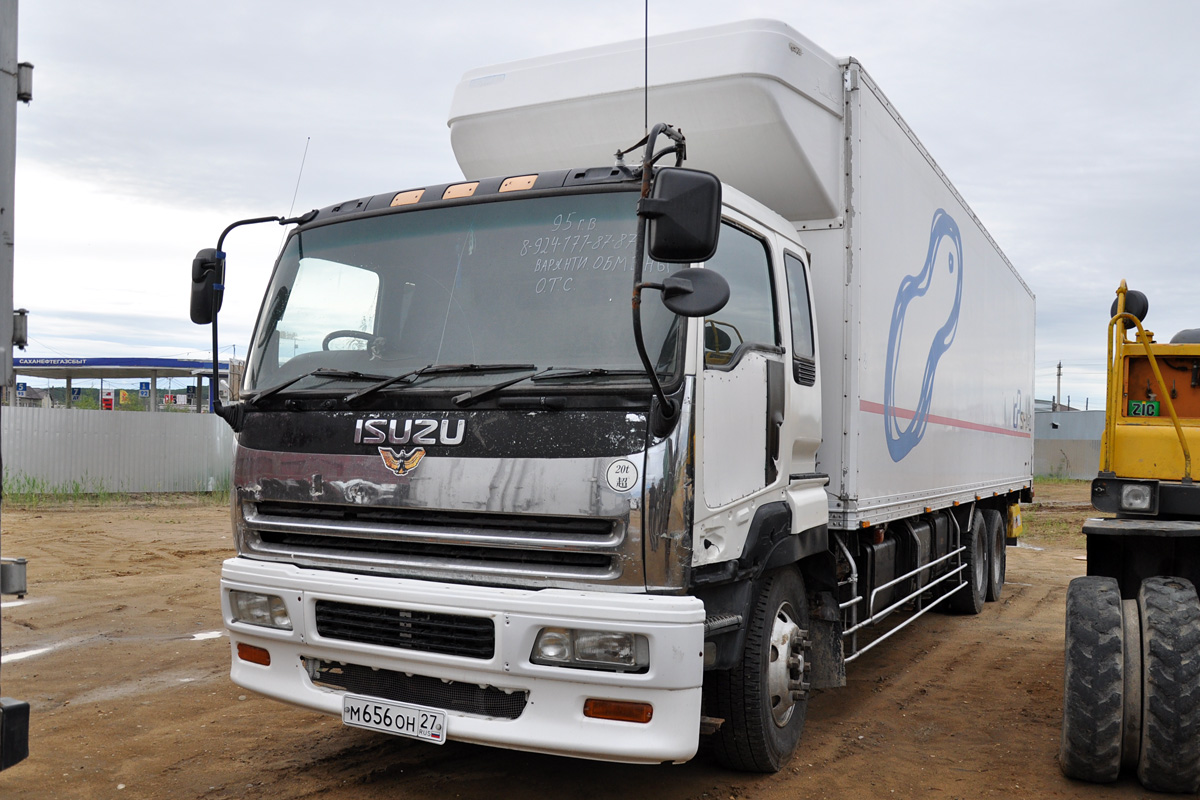 Хабаровский край, № М 656 ОН 27 — Isuzu Giga (общая модель)