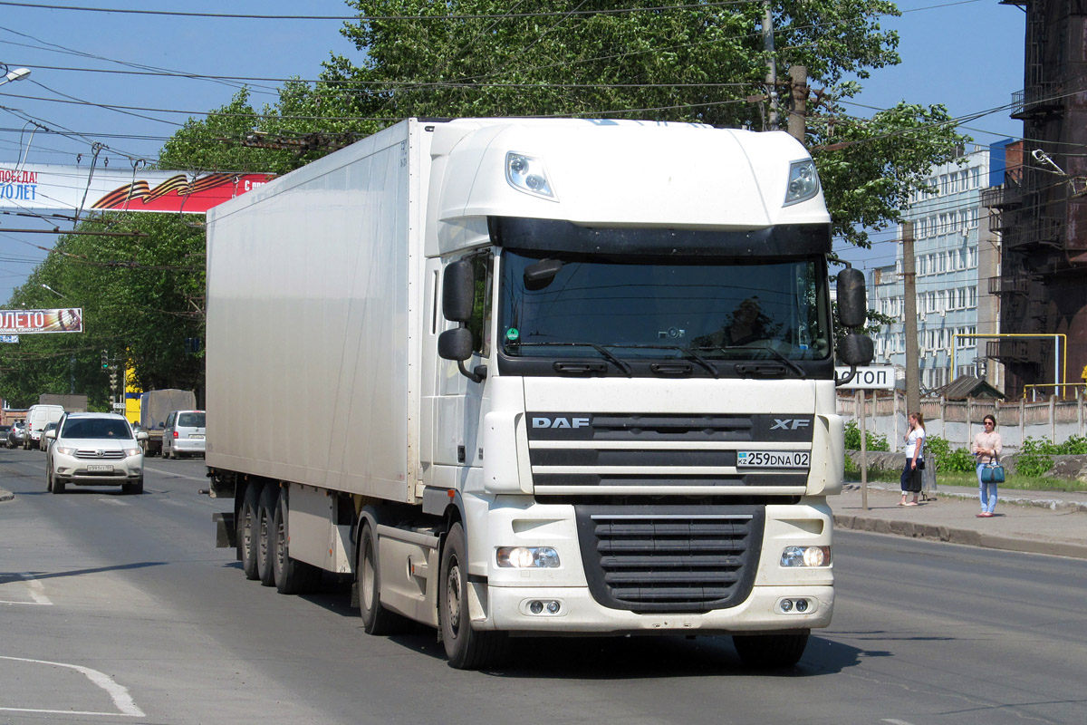 Алматы, № 259 DNA 02 — DAF XF105 FT