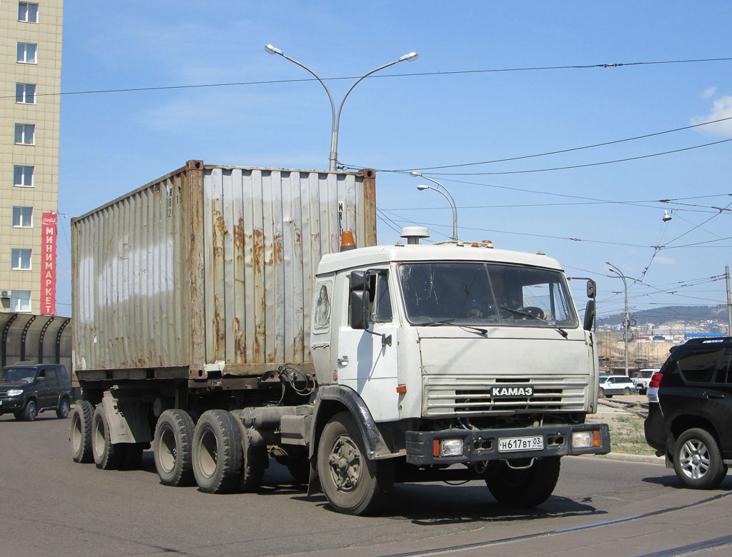 Бурятия, № Н 617 ВТ 03 — КамАЗ-54115 (общая модель)