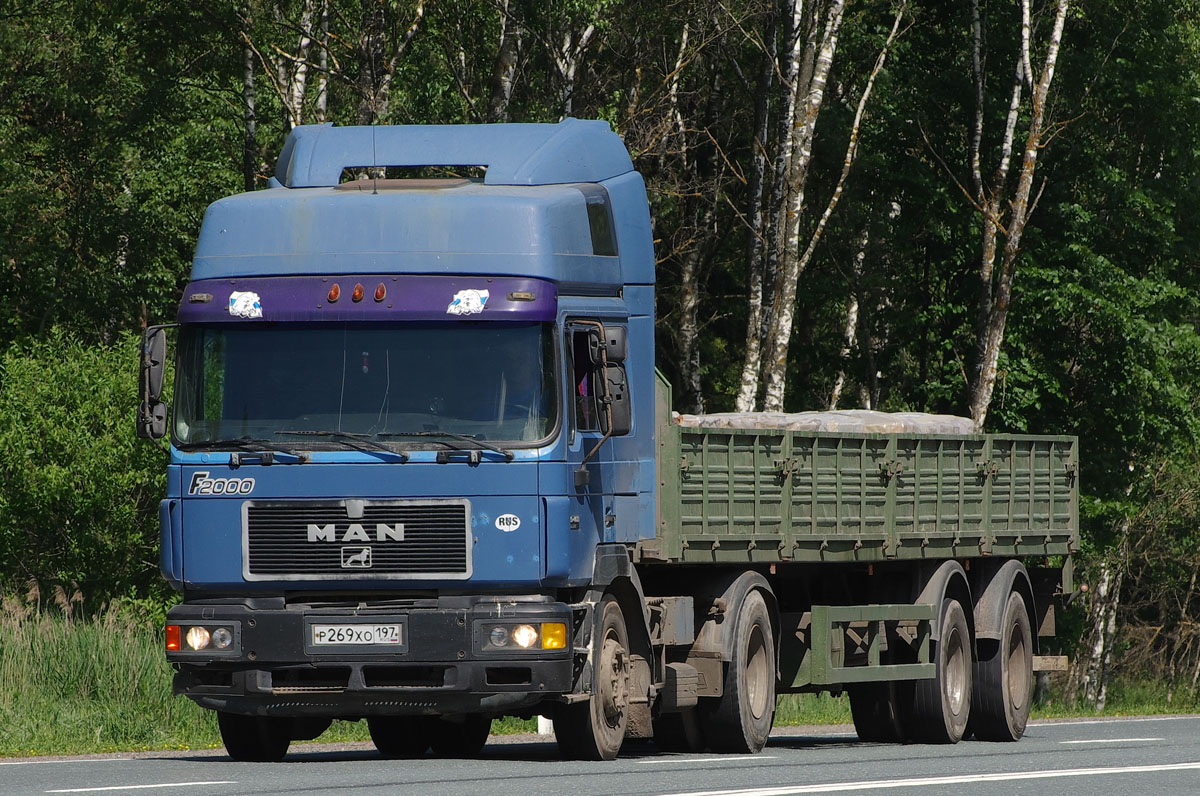 Москва, № Р 269 ХО 197 — MAN F2000 (общая модель)