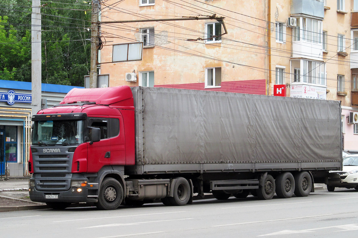 Чувашия, № А 063 ХС 21 — Scania ('2004) R380