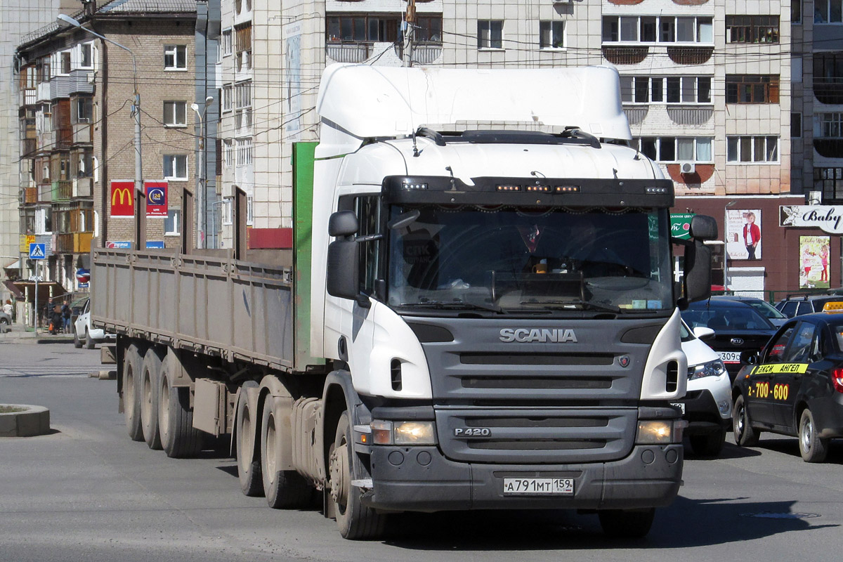 Пермский край, № А 791 МТ 159 — Scania ('2004) P420