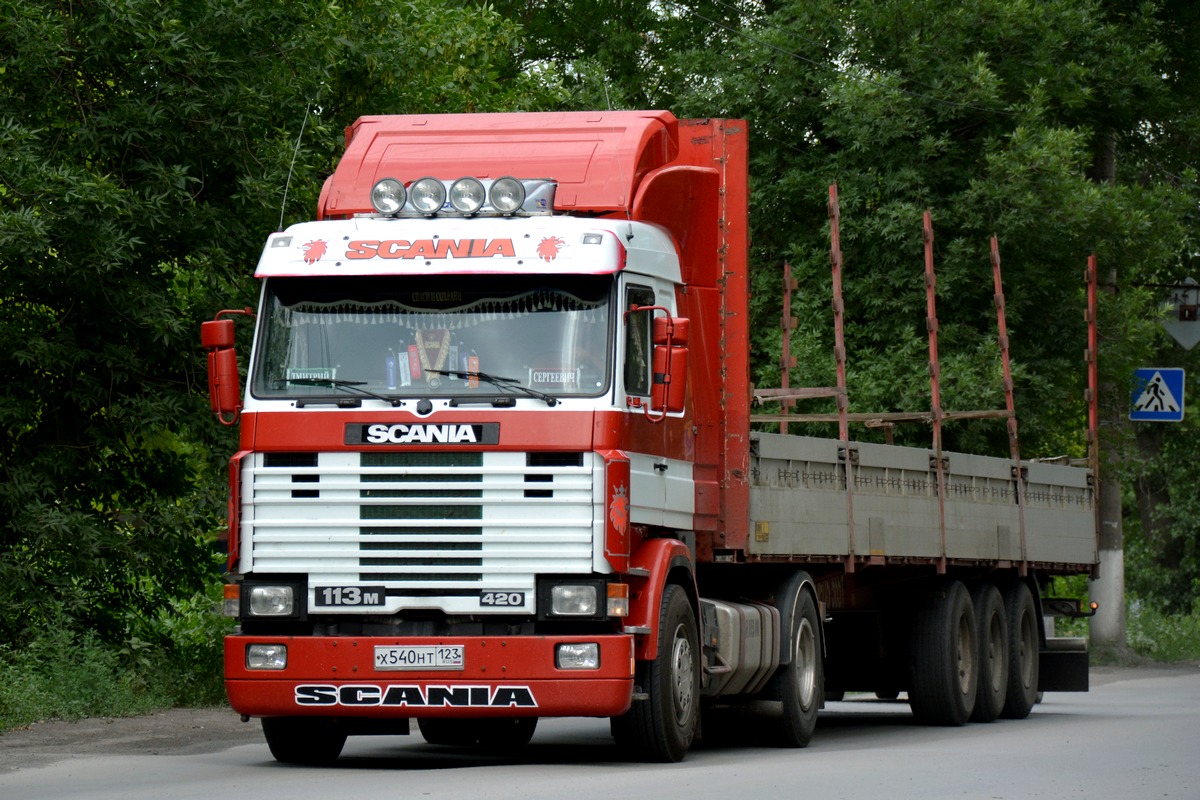 Краснодарский край, № Х 540 НТ 123 — Scania (II) R113M