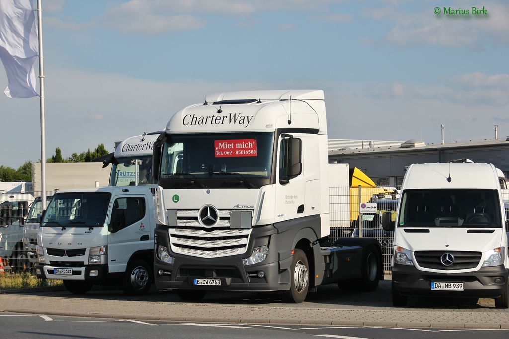 Германия, № B-CW 6763 — Mercedes-Benz Actros ('2011) 1845