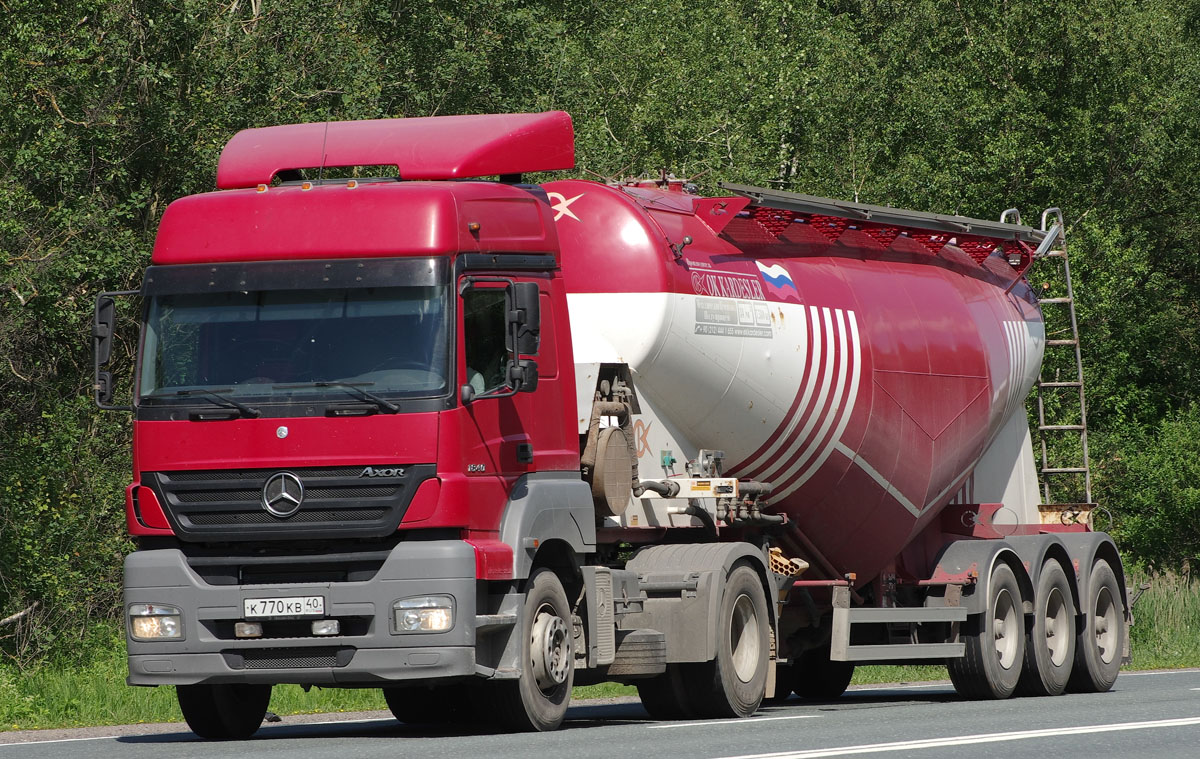 Калужская область, № К 770 КВ 40 — Mercedes-Benz Axor 1840